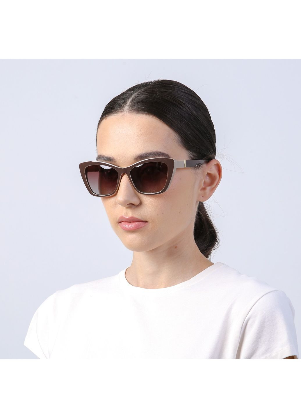 Сонцезахисні окуляри з поляризацією Класика жіночі LuckyLOOK 820-869 (345069656)