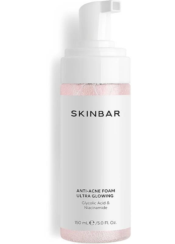 Пінка для обличчя антиакне з гліколевою кислотою і ніацинамідом Glycolic Acid & Niacinamide Face Foam 150ml (2-1147189) SKINBAR (380844930)