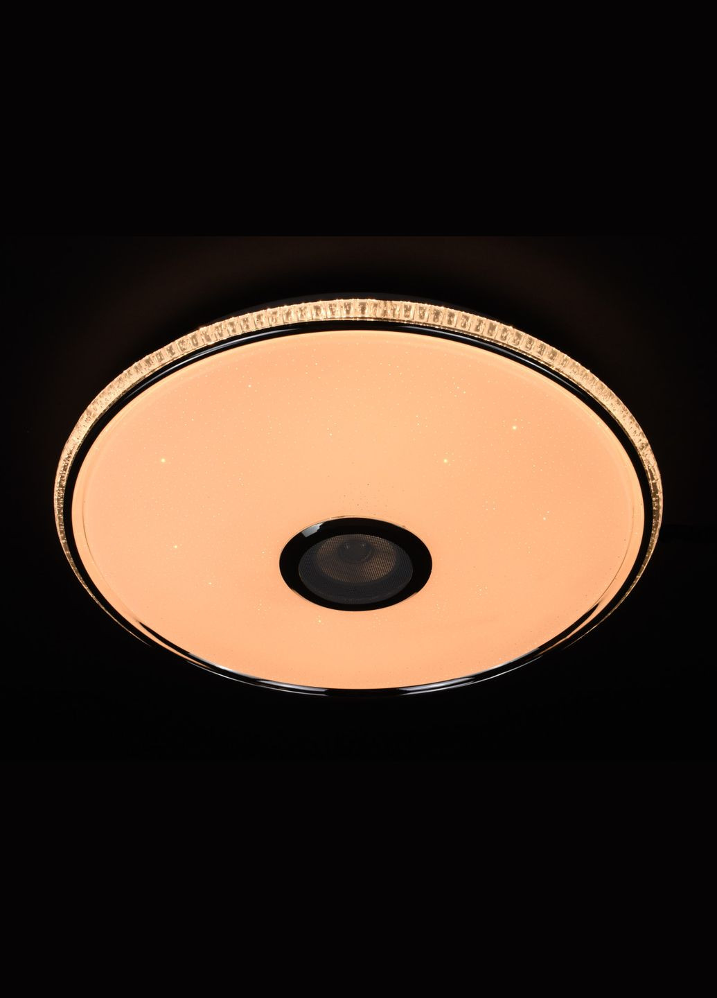 Современный круглый потолочный светильник SMART LED с Bluetooth с пультом 27261 Белый 7х40х40 см. Sunnysky (364768792)