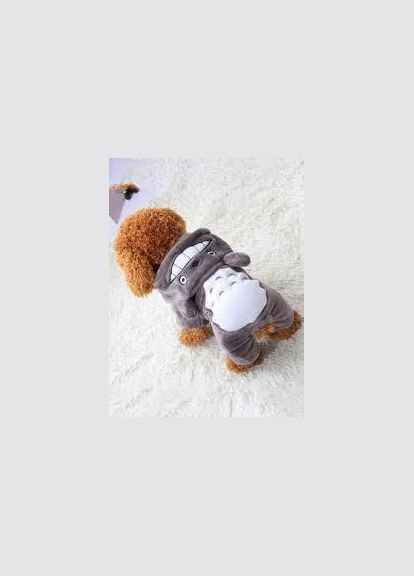 Костюм комбінезон для котів Pet Style "Тоторо" Сірий XS No Brand - (323232217)