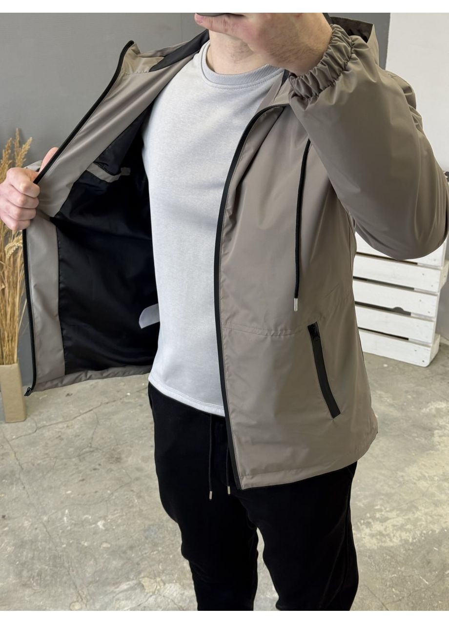 Сіра вітровка No Brand