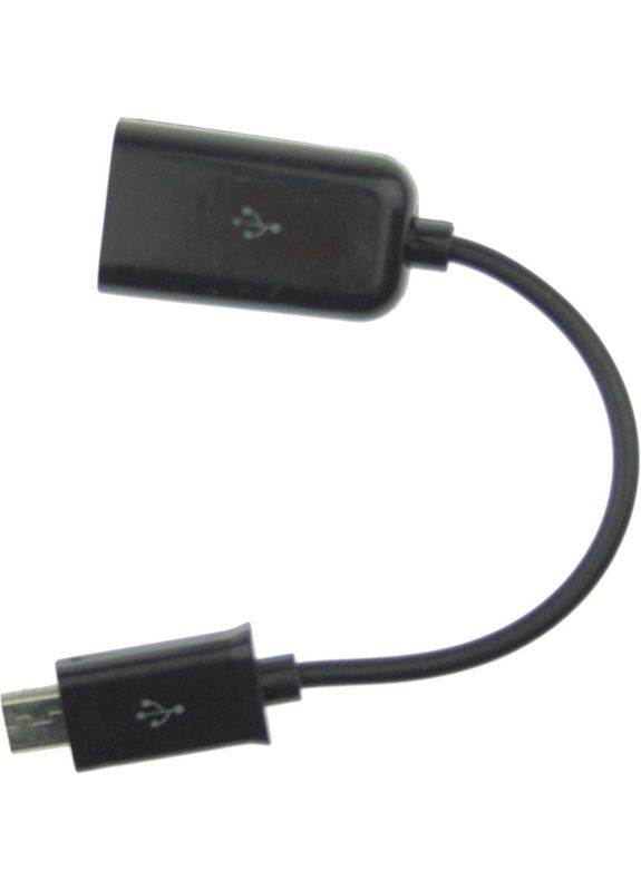 Кабель TKZ-01 OTG cable micro USB 0,16m Black Toto (301472168)