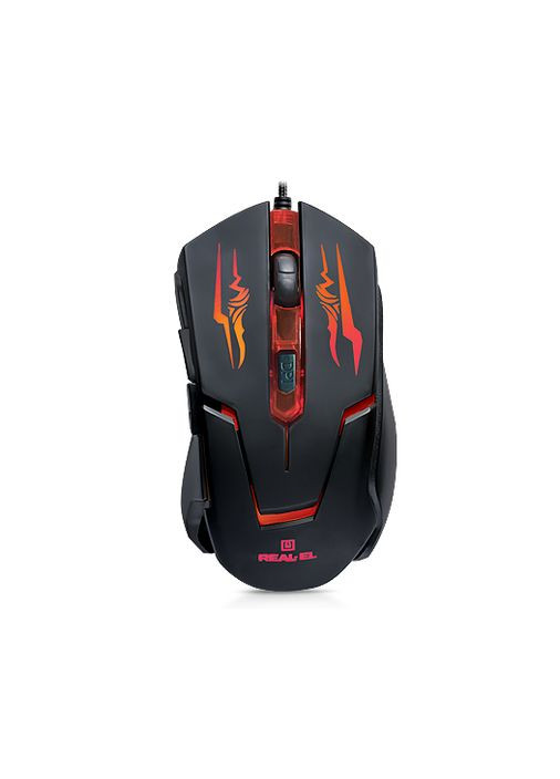 Миша RM-520 Gaming Black (EL123200020) Real-El (370618009)