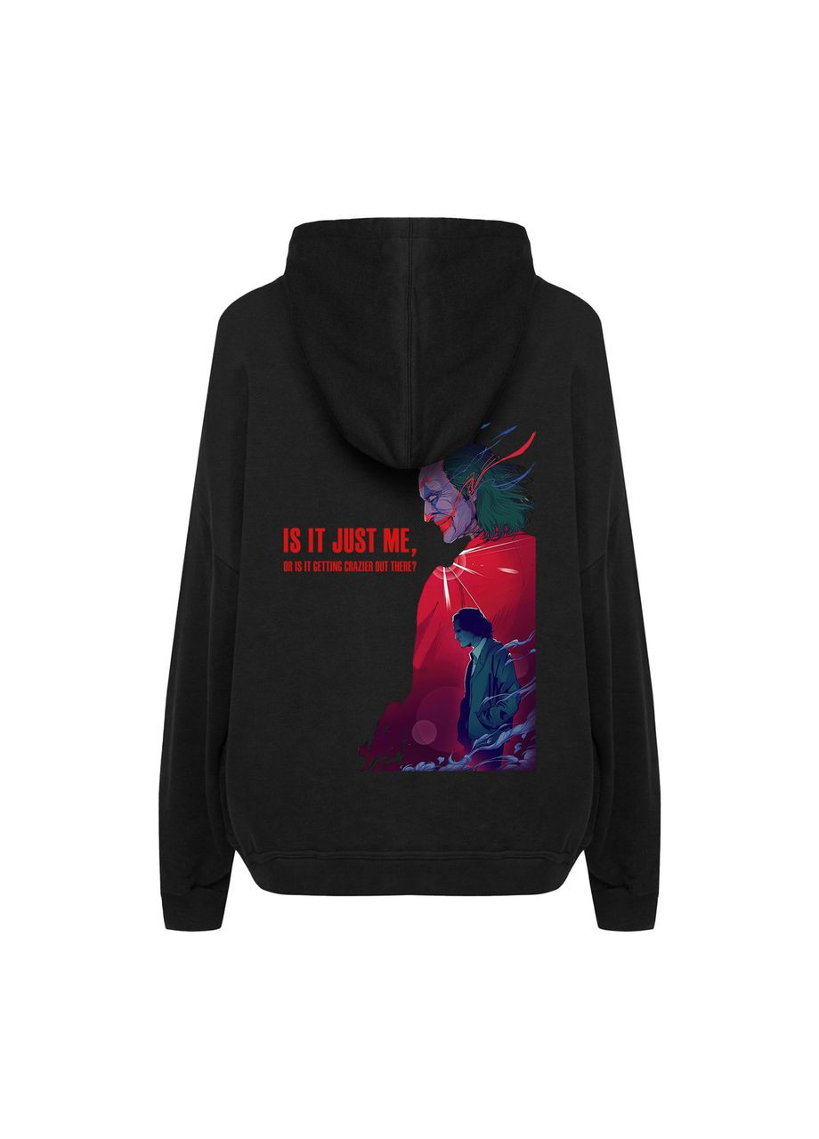 Худи с принтом "Is it just me…". Джокер (11456463511) ТiШОТКА (365244989)