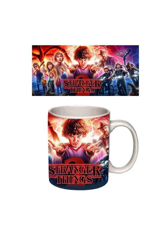 Чашка біла серіал Дивні дива Stranger Things (z0084) No Brand (327006986)