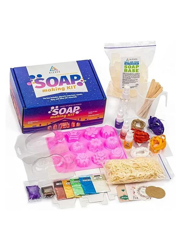 Набор для изготовления мыла ручной работы Глицериновый SBM-002 Alexes (367185341)