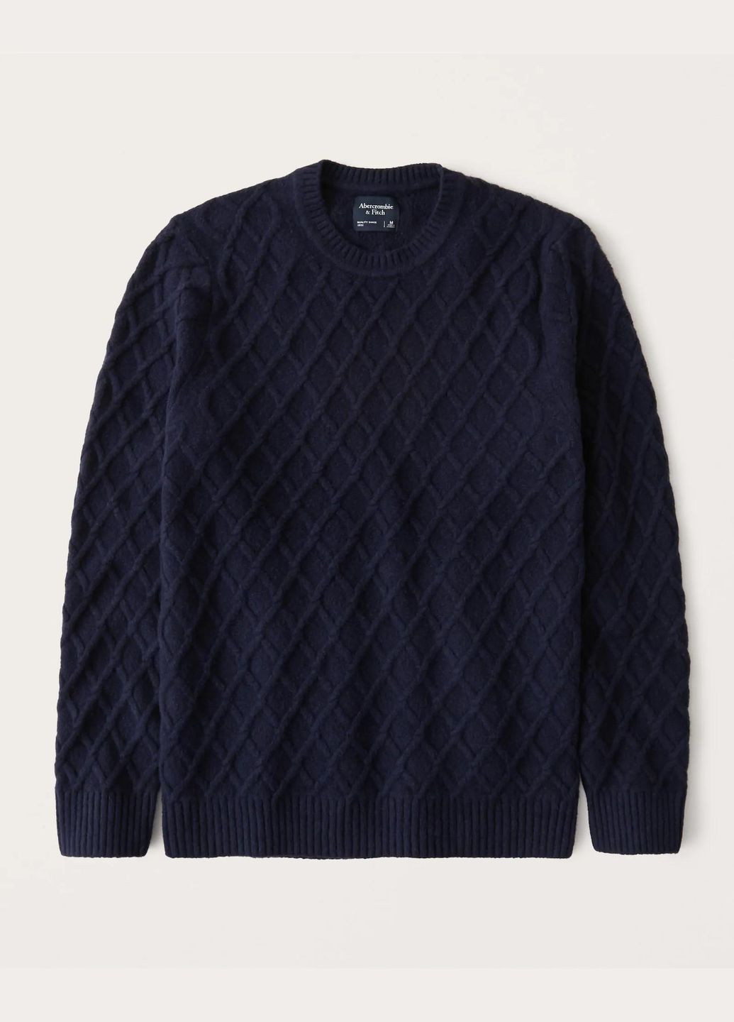 Темно-синій демісезонний светр чоловічий - светр af8080 Abercrombie & Fitch