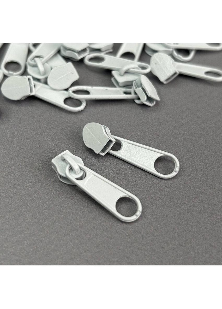 Бегунок для рулонной молнии ТИП-3, белый Plus-plus (354795274)