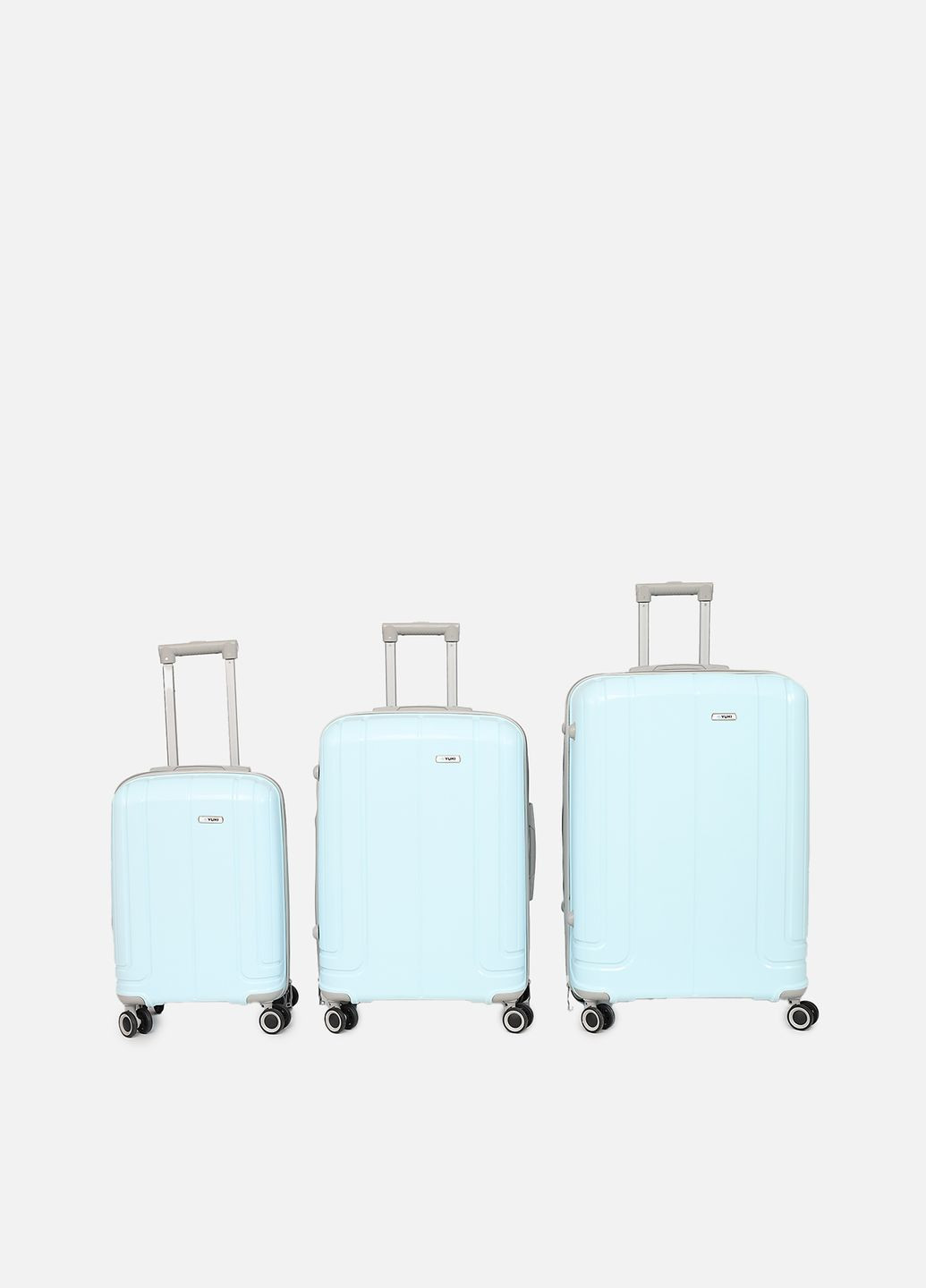 Чемодан женский цвет голубой L ЦБ-00275079 Yuki (326737966)