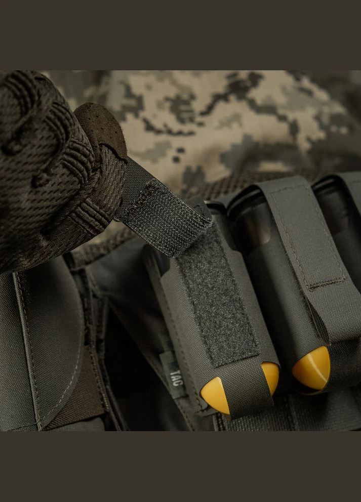 Подсумок ВОГ на 3 гранаты Ranger Green M-TAC (315047370)