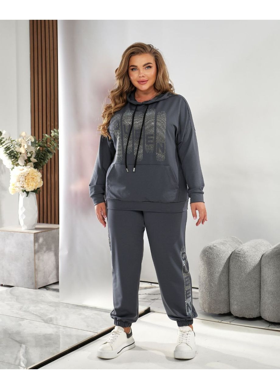 Прогулянковий костюм з двонитки (заміри в описі) DK/DL Мода без кордонів (361449397)