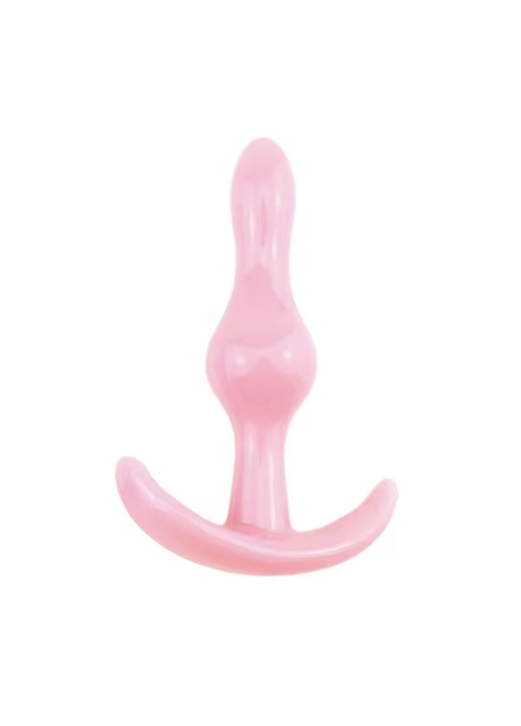 Анальная пробка Силиконовая, анальная розовая пробка, силиконовая пробка мягкая, анальная фигурная пробка No Brand (341305734)