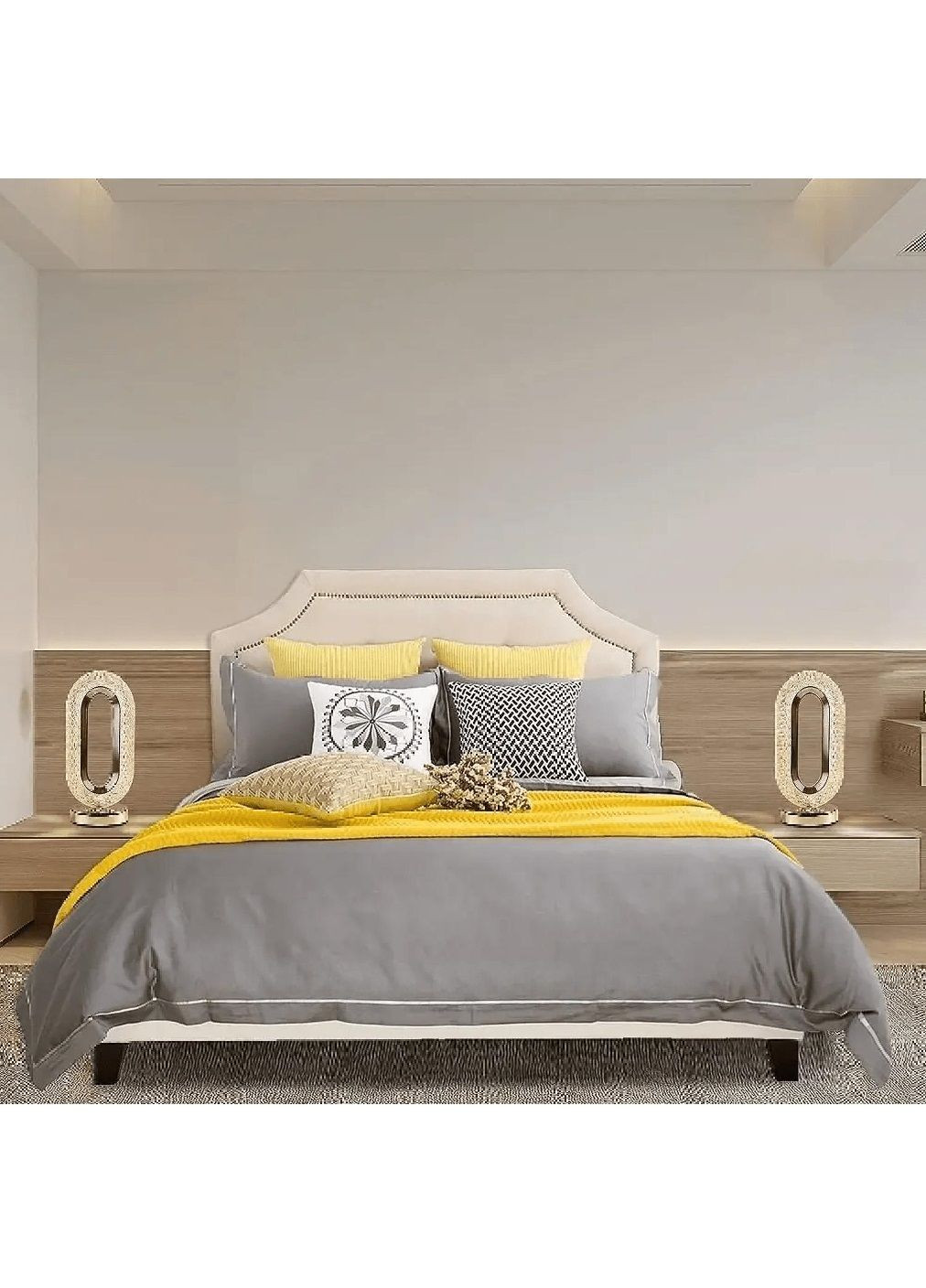 Настольная лампа ночник светильник с кристаллами регулировкой яркости цветовой температуры 26х10,5см (478197-Prob) Unbranded (303516345)