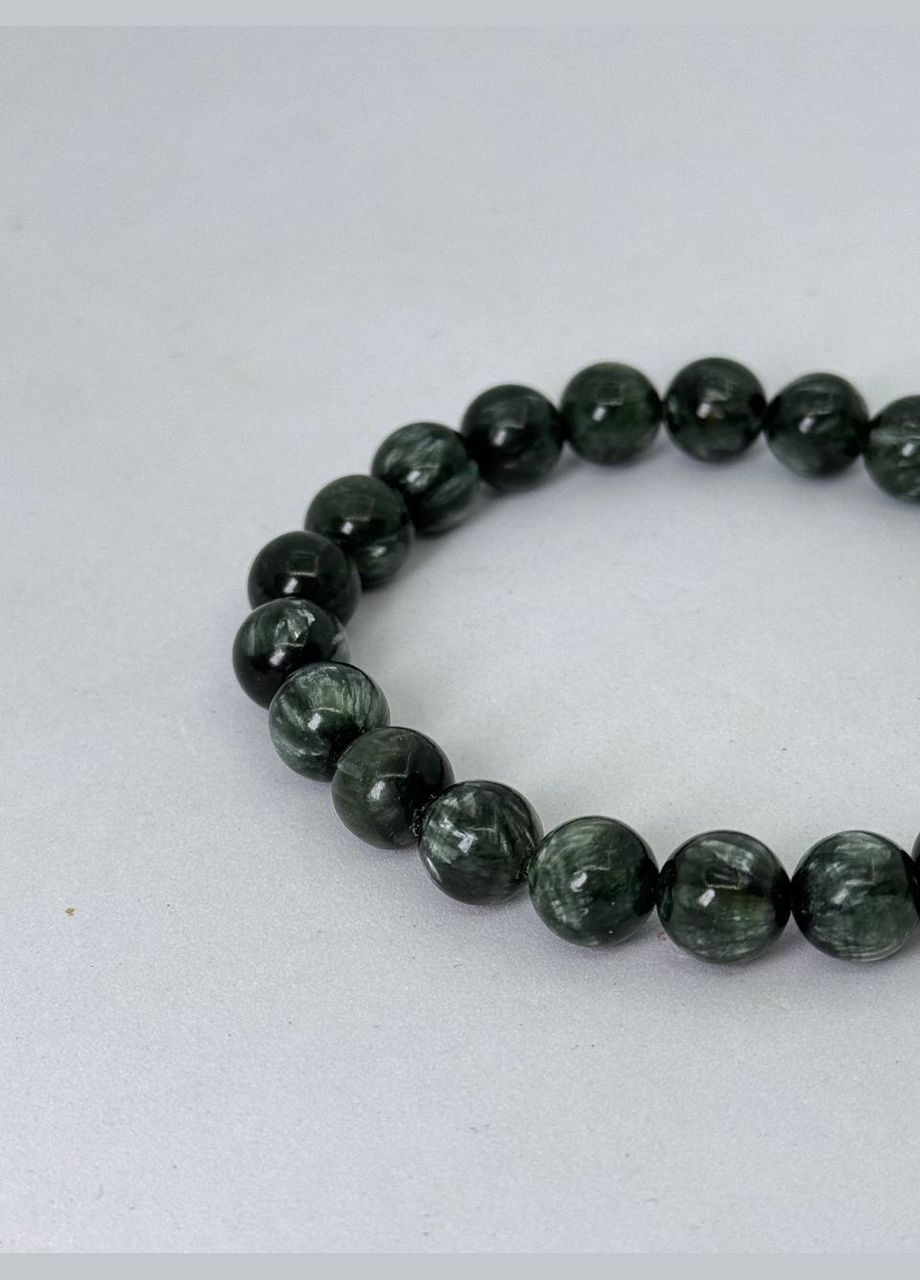 Браслет из серафинита 17 см Зеленый No Brand (337510811)