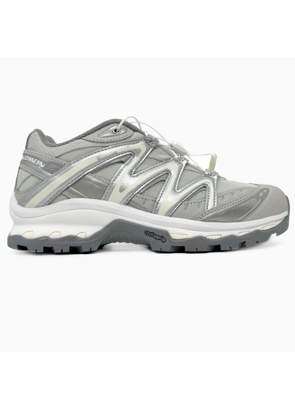 Білі літні кросівки salomon xt-quest grey/white саломон хт квест No Brand