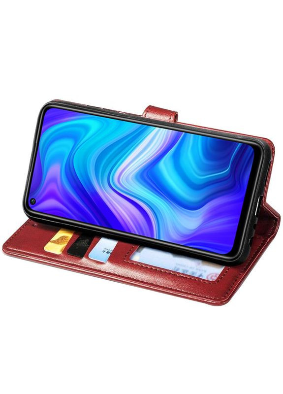 Чехол книга на Xiaomi Redmi Note 9 / Redmi 10X для Ксяоми, сяоми, ксиоми редми ноте 9, редми 10Х искусственная кожа Getman (334295268)