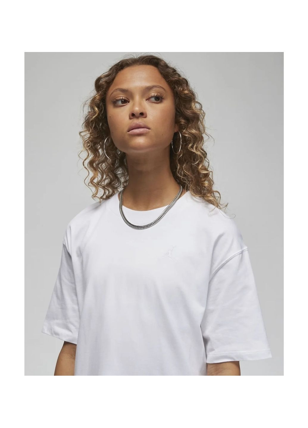 Женская футболка T-Shirt Dri-Fit White Air Jordan - (365961519)