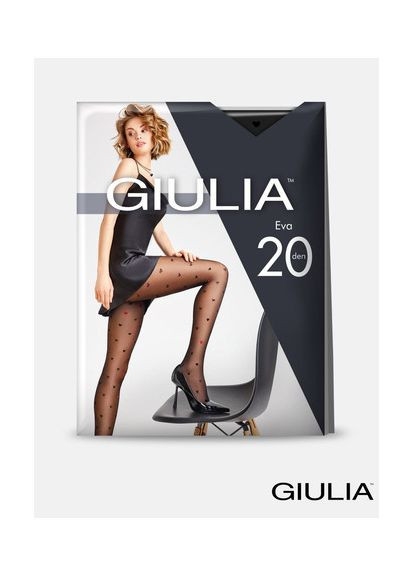 Колготки EVA 20(1)-nero-2 Giulia (366422336)