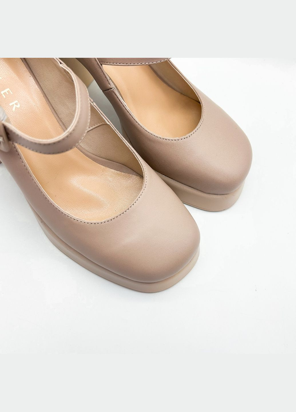 Danler Туфлі (р) Шкіра 0-1-1-5038-829-90-3 бежевий з, україна — (328836187)