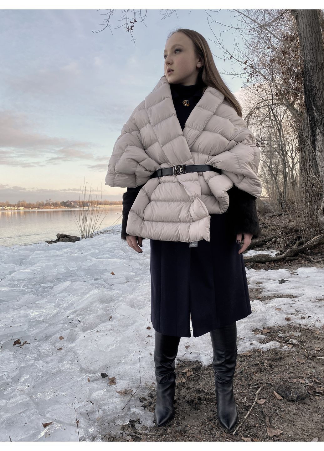 Шарф-пуховик No Brand (372508962)