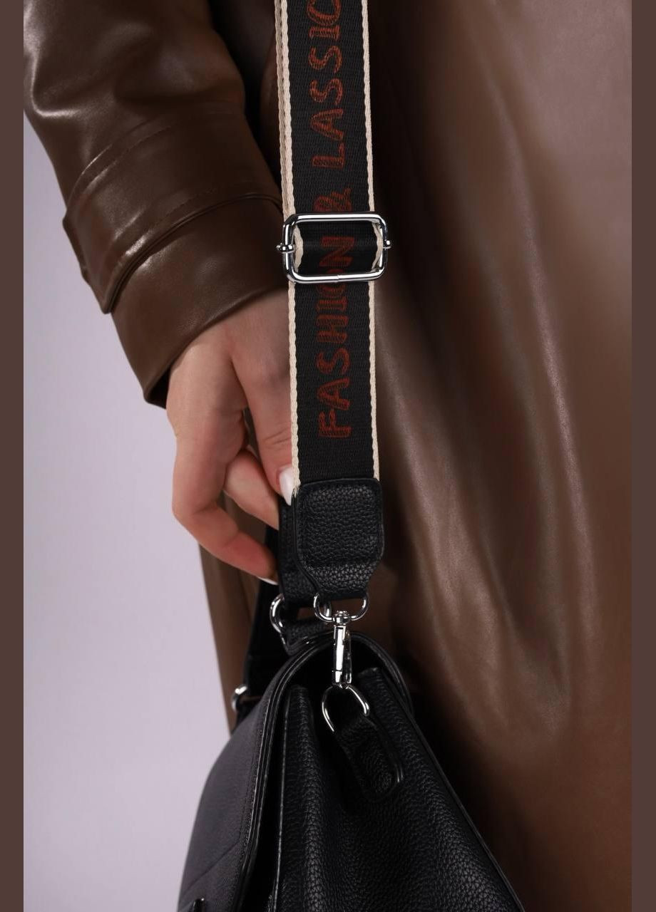 Сумка жіноча чорна код 7-12011 PTR No Brand (317763472)