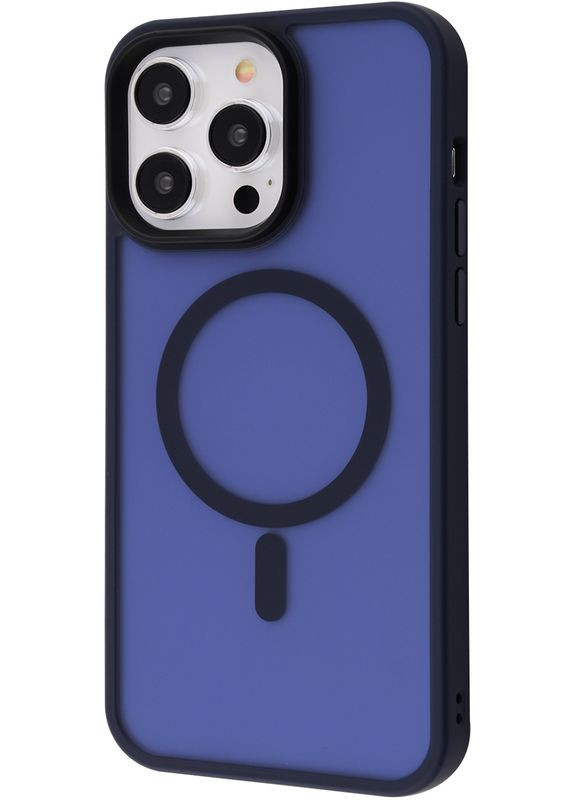 Чехол-накладка Matte Insane Case с MagSafe iPhone 14 Pro Max (midnight blue) Wave (360422152)