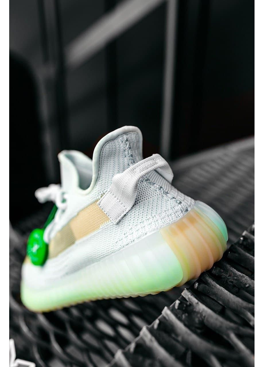 КРОСІВКИ ЖІНОЧІ ADIDAS YEEZY BOOST 350 V2 HYPER SPACE АДІДАС ІЗІ БУСТ No Brand салатові демісезони (368858321)