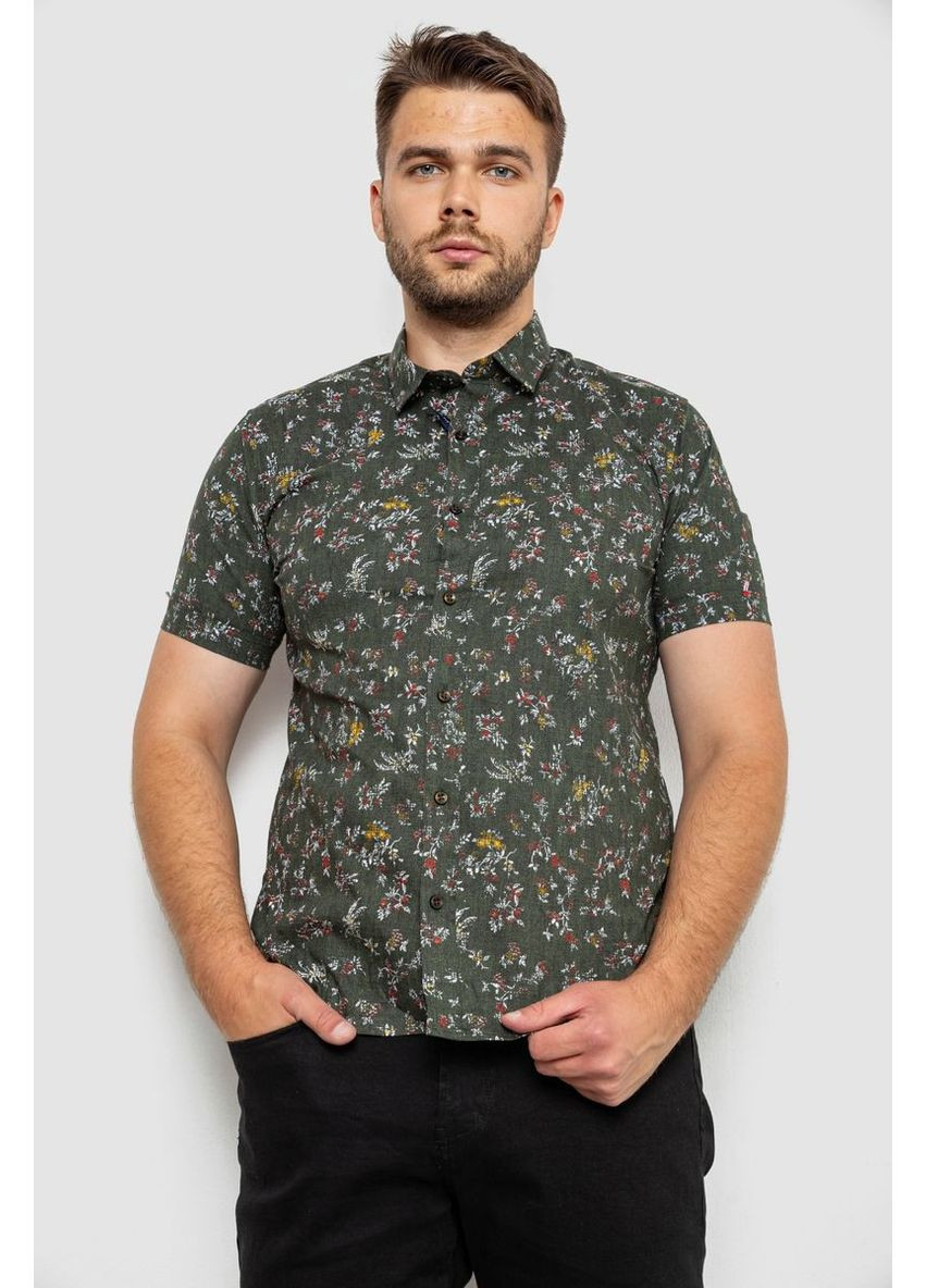 Сорочка чоловіча з принтом,, 214R6917-9 Ager (358887342)