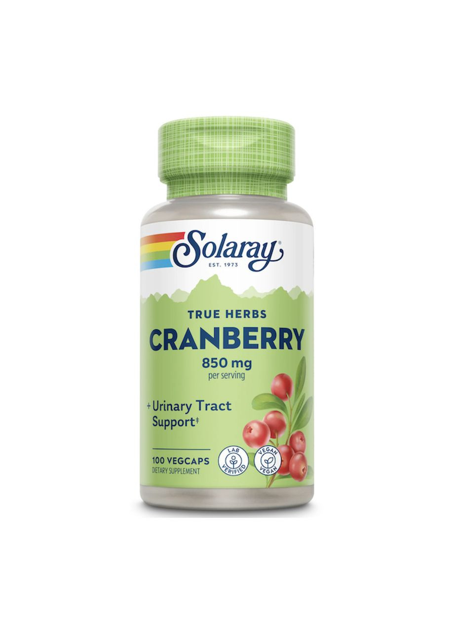 Cranberry Berry 425mg - 100 vcaps Solaray (369399629)
