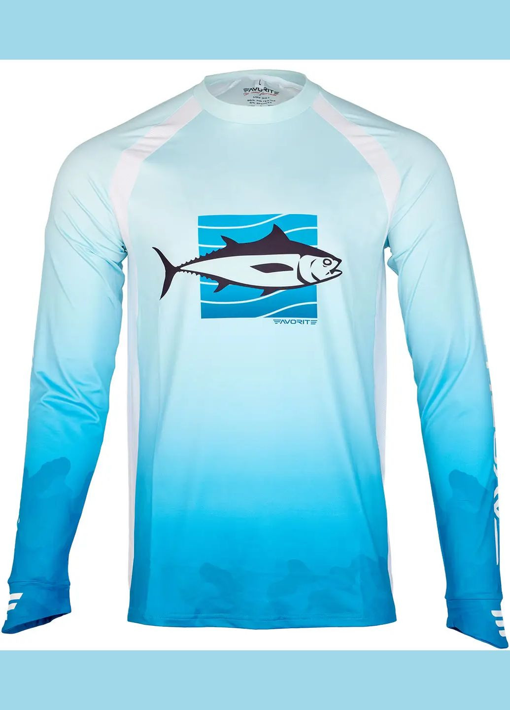 Блакитна реглан basic jersey tuna блакитний Favorite