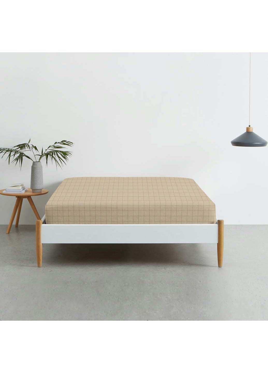 Полуторна постіль з простирадлом на гумці DELTA CS7 160х220 см Cosas (307475466)