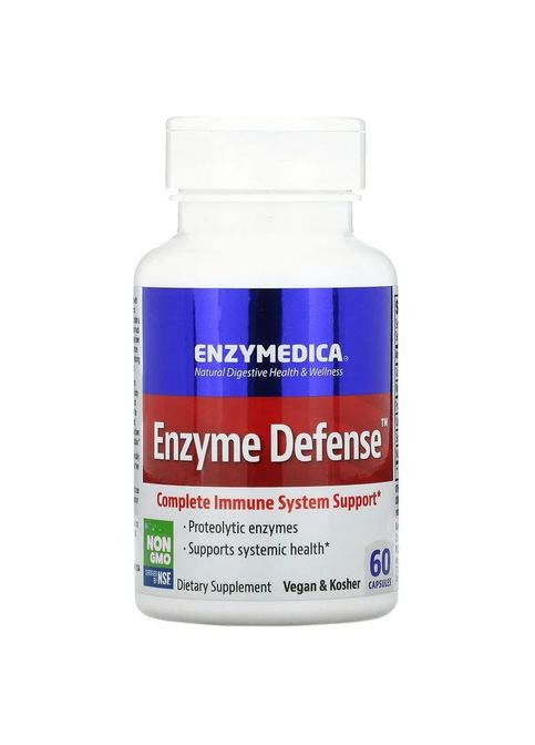 Натуральная добавка Enzyme Defense, 60 капсул Enzymedica (324421079)