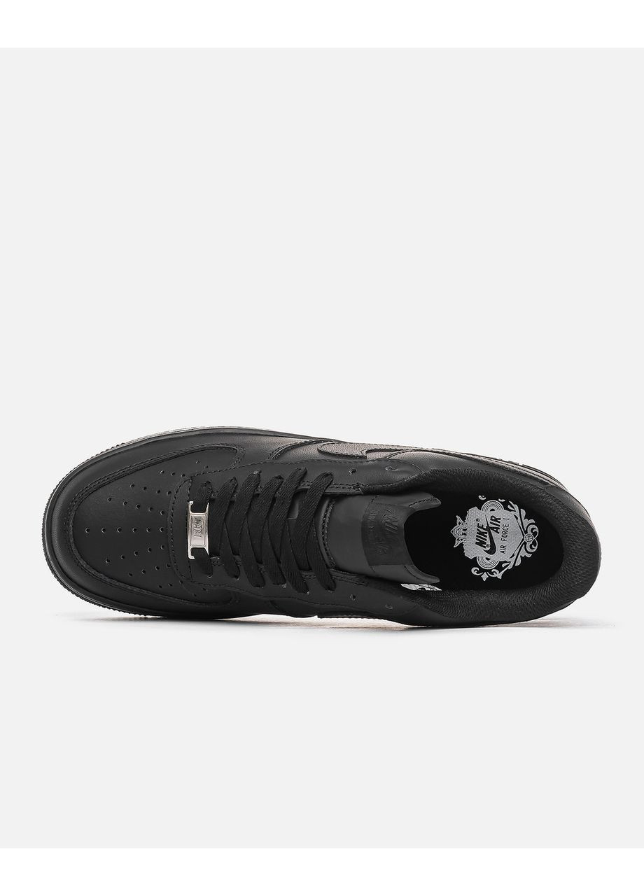 Кросівки жіночі Nike Air Force 1 Low 07 Premium Black CW2288 Найк Аир Форс 1 чорні демісезони (366196888)