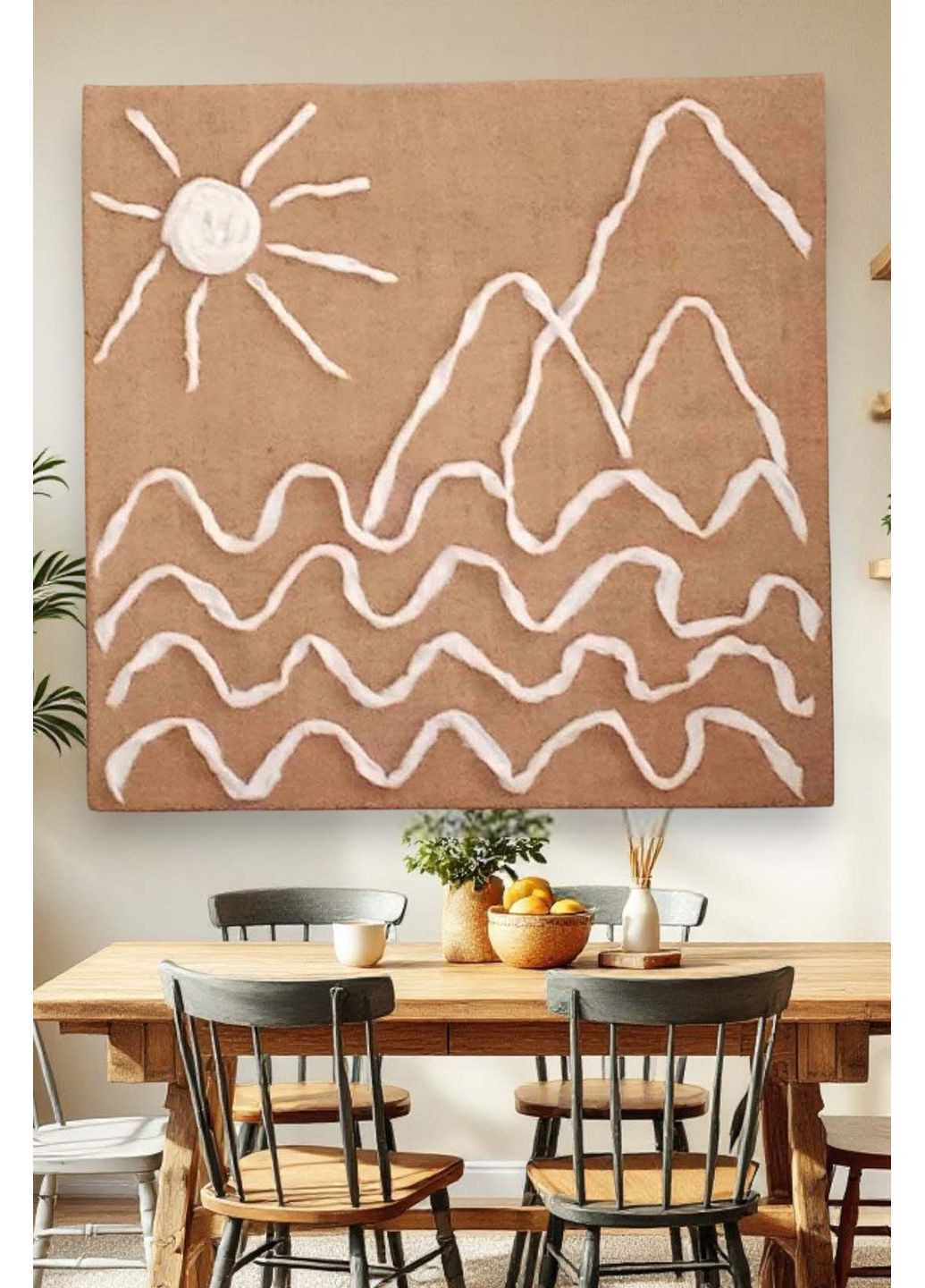 Картина «Рассвет» | Деревенский стиль | Картина ручной работы HHD (361440320)