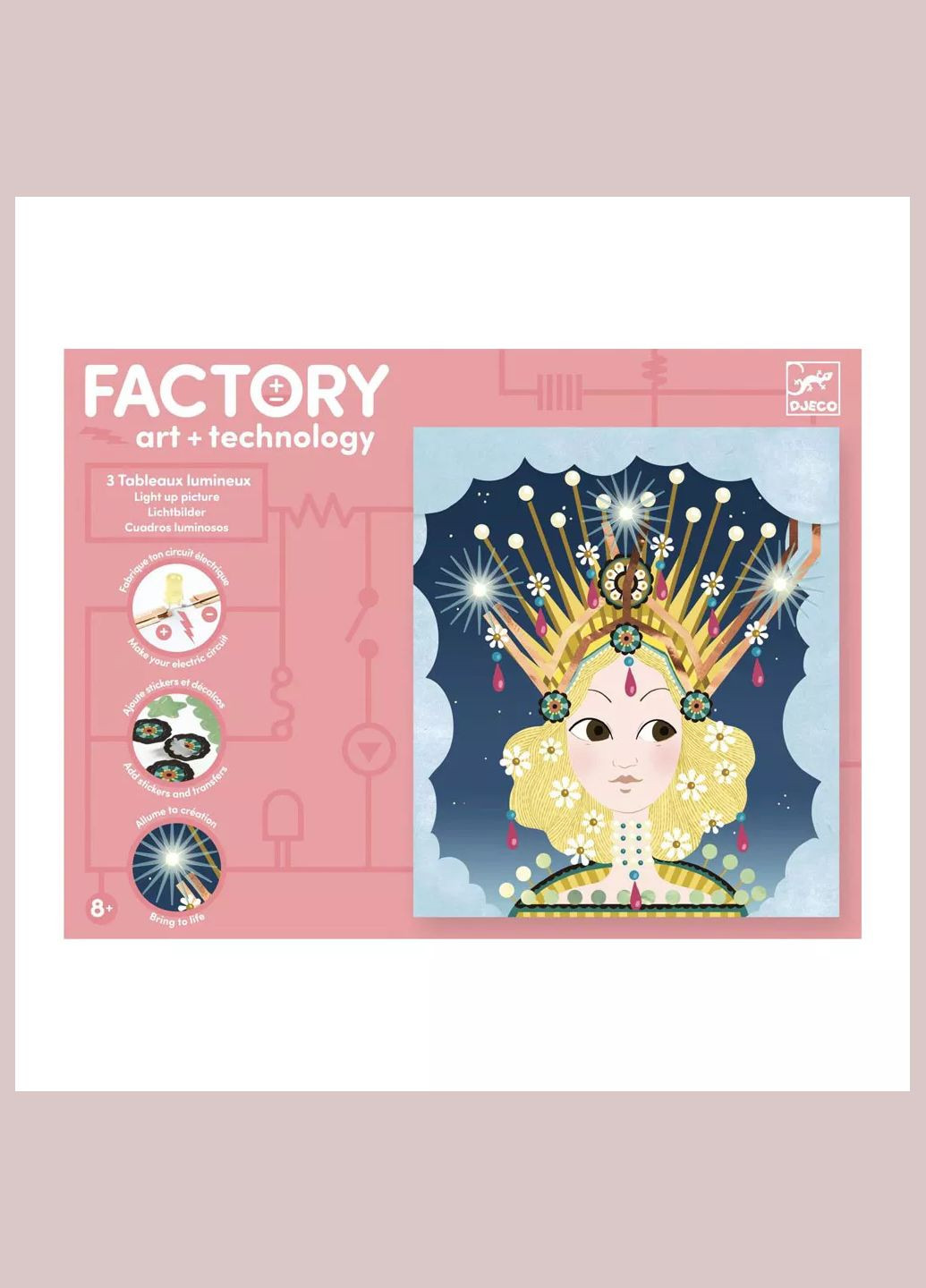 Набор для творчества Фабрика искусства: Диадемы (DJ09312) Djeco (333252198)