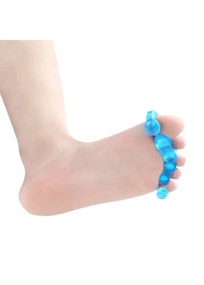 Синий Гелевый Разделитель Пальцев Ног M83 Сепаратор - Предотвращает Наложение Пальцев, 1 пара (50230726) ToeLab (300694440)