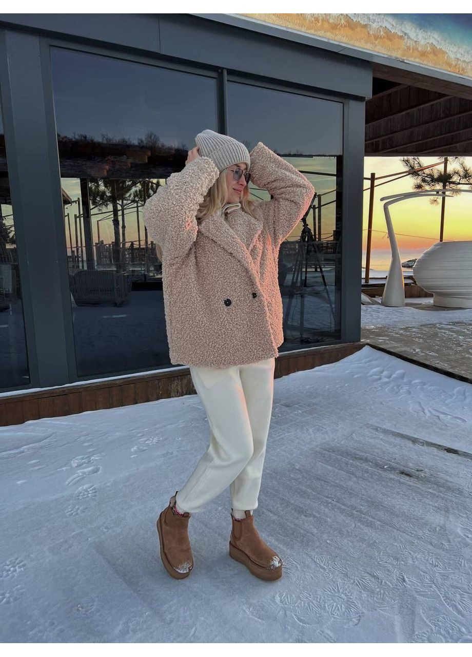 Женская шубка на теплой подкладке No Brand (365804751)