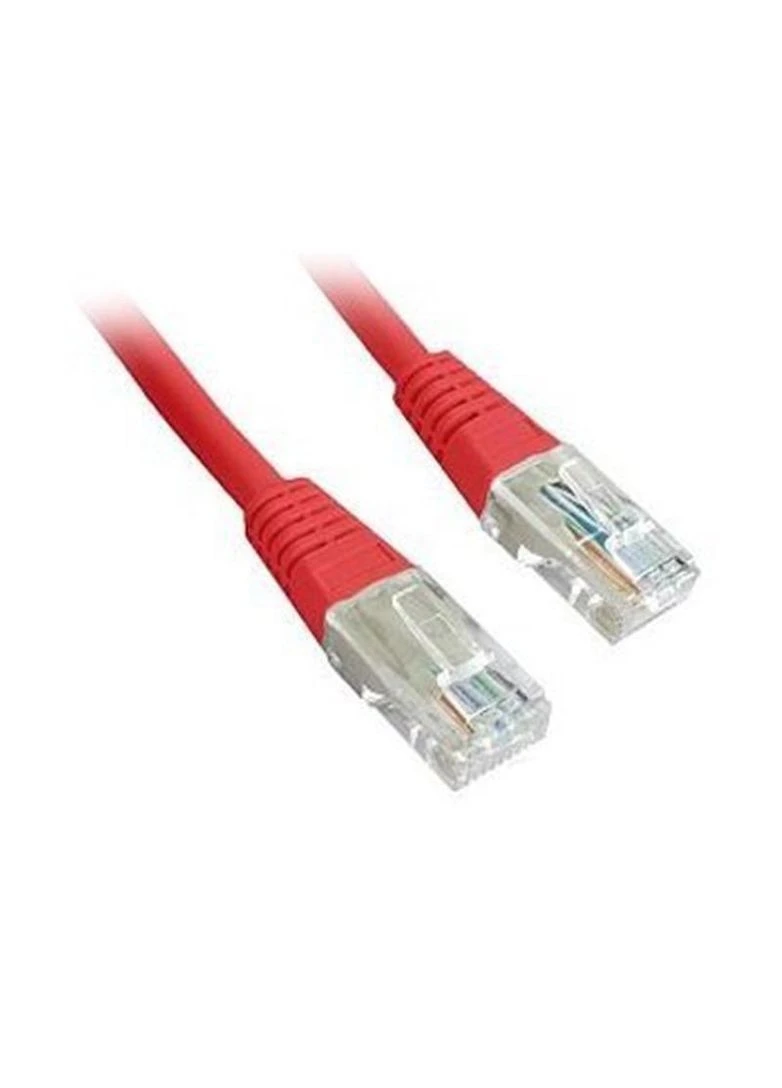 Патч-корд UTP (PP12-1M/R) літий, 50u "штекер із засувкою, 1 м, червоний Cablexpert (332968020)