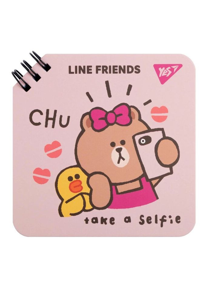 Блокнот Line Friends Chu 151750 80 листів Yes (335584931)