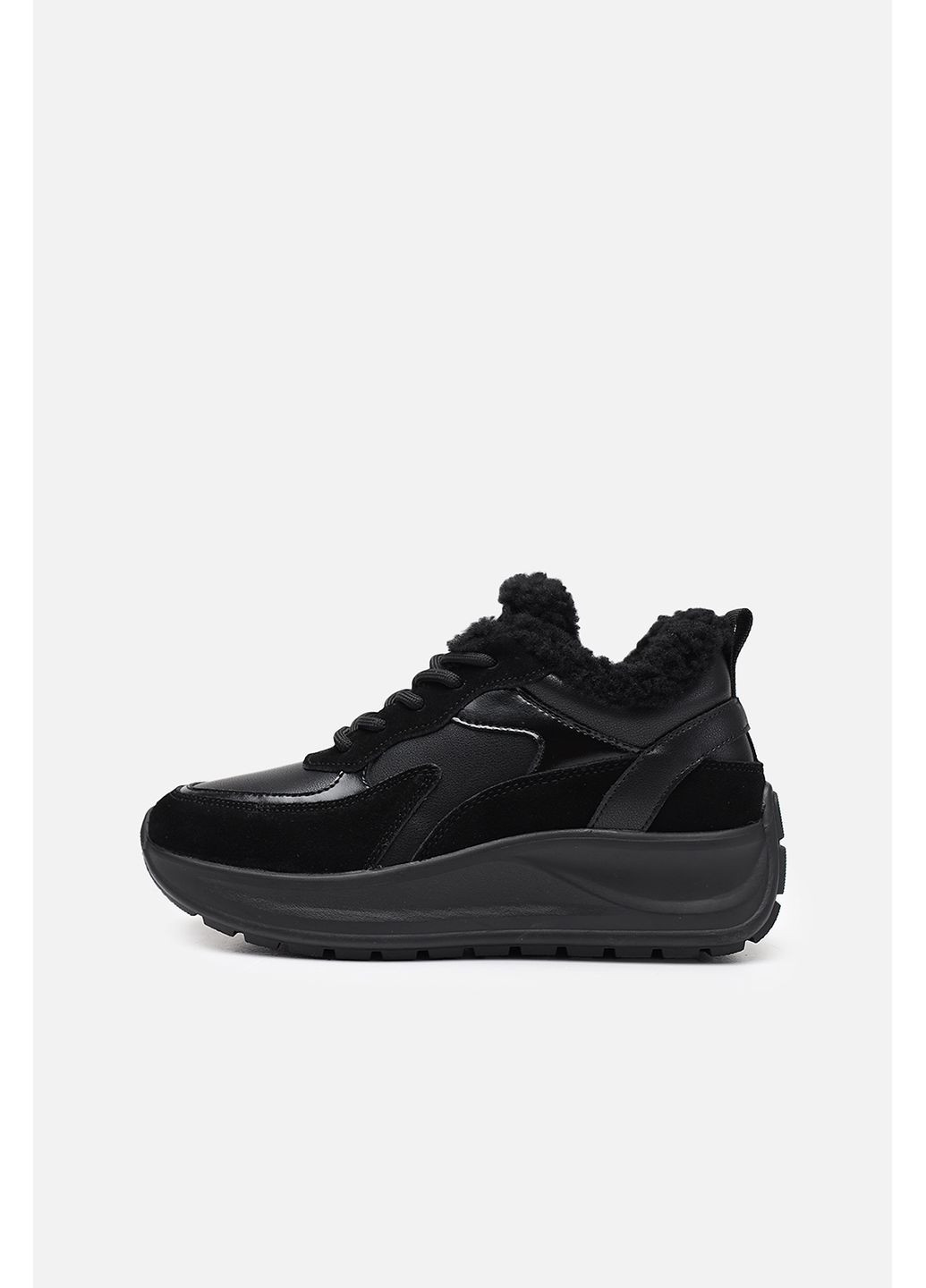 Кросівки жіночі колір чорний ЦБ-00275436 Yuki чорні зими (363620537)