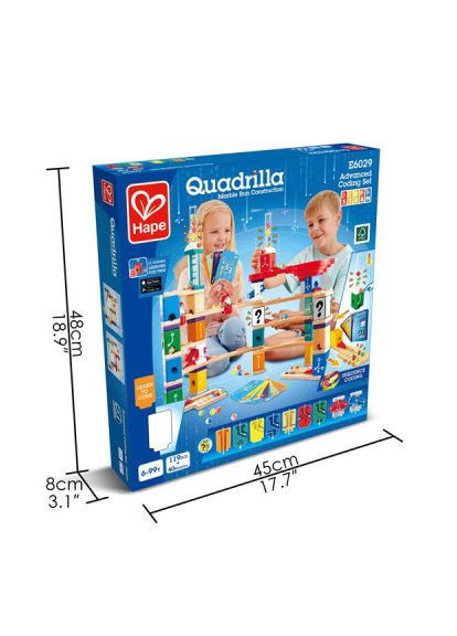 Конструктор (E6029) Hape лабіринт Quadrilla Програмування 159 елементів (368471449)