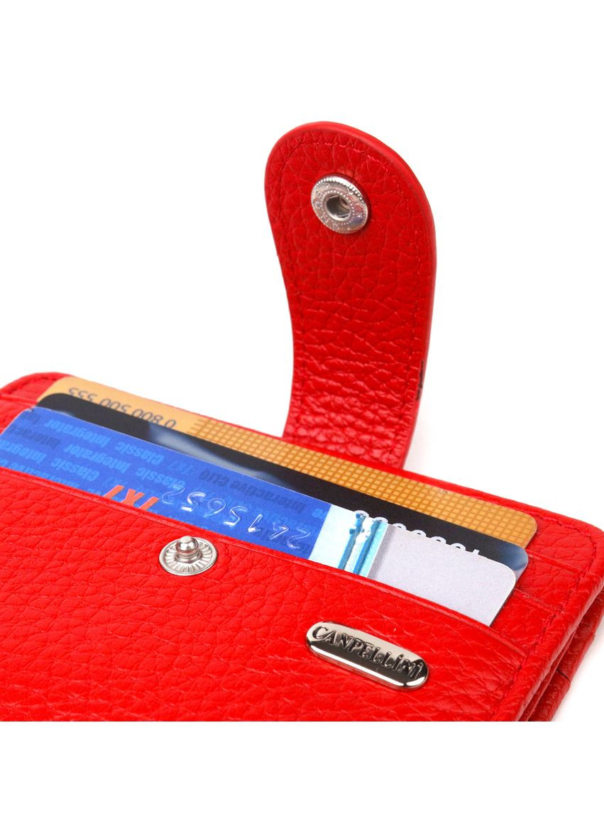Яркий женский кошелек из натуральной зернистой кожи 21690 Canpellini (298567701)