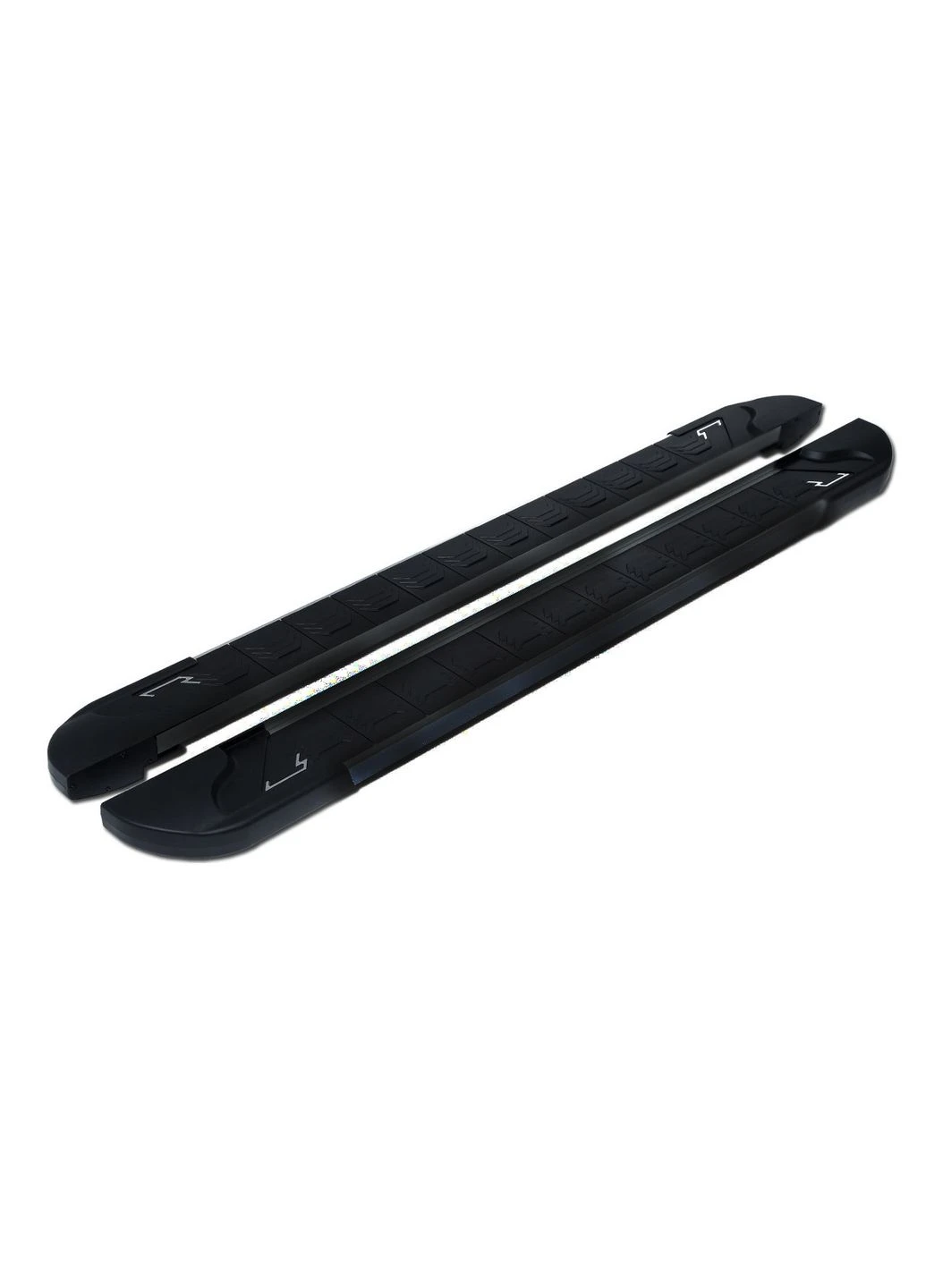 Боковые пороги RedLine Black (2 шт., алюминий) для Nissan T30 2002-2007 гг Erkul X-Trail (389261448)
