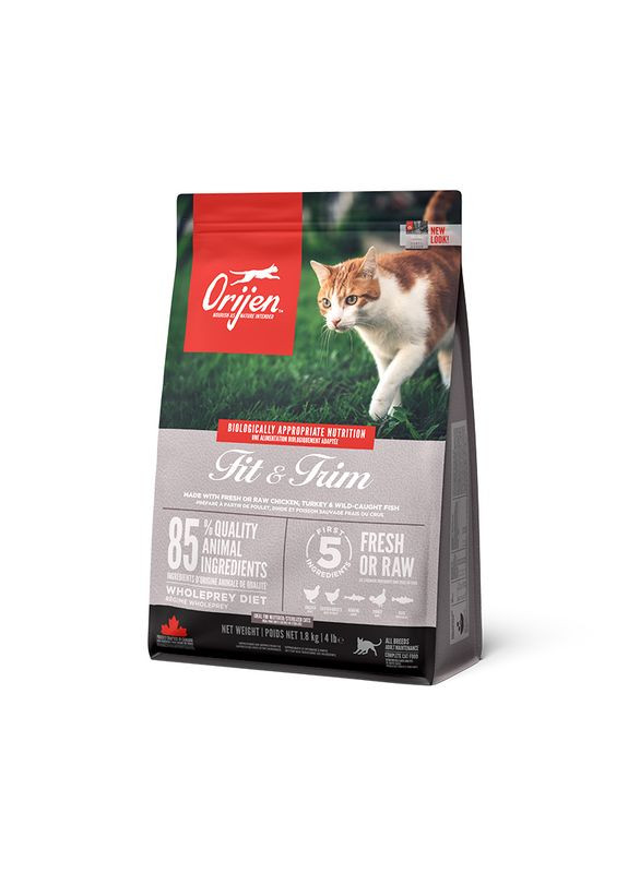 Сухой корм для кошек с лишним весом Fit & Trim 1.8 кг (o28418) Orijen (315501827)