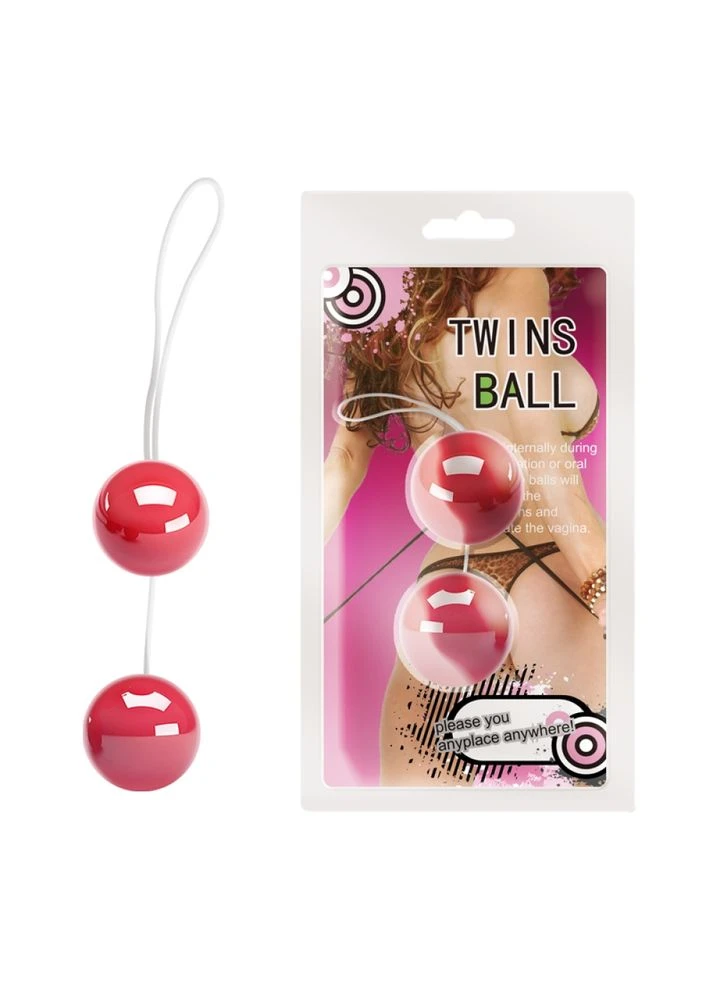 Вагінальні кульки на мотузочці Twins Ball Baile (402622949)