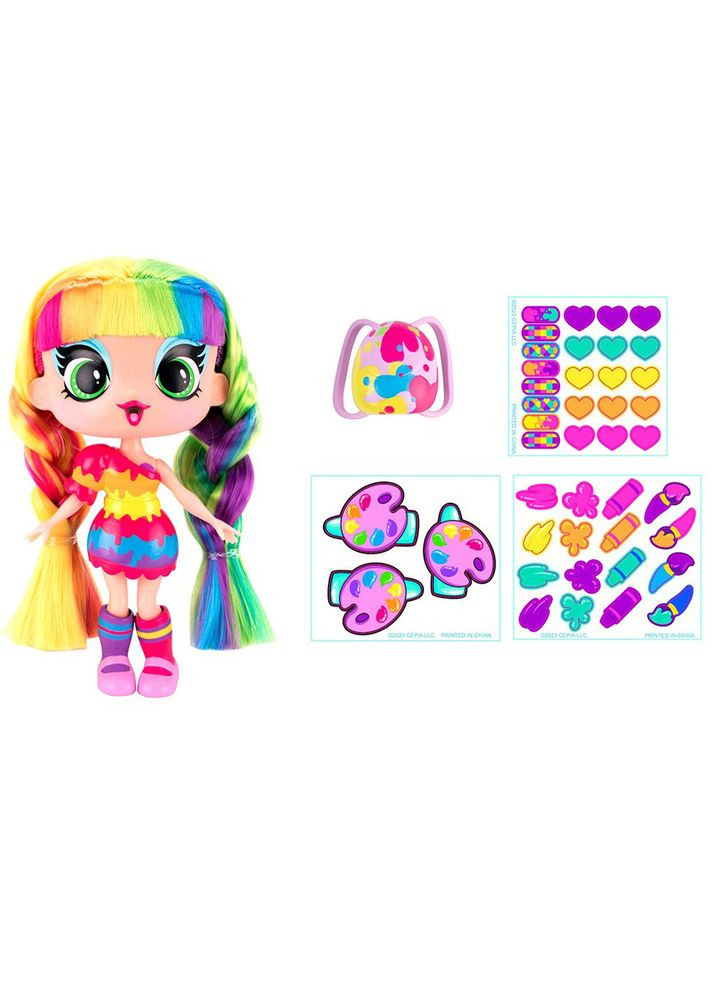 Ігровий набір з лялькою Дизайнерський магазин наклейок (D1009) DECORA GIRLZ (323111078)