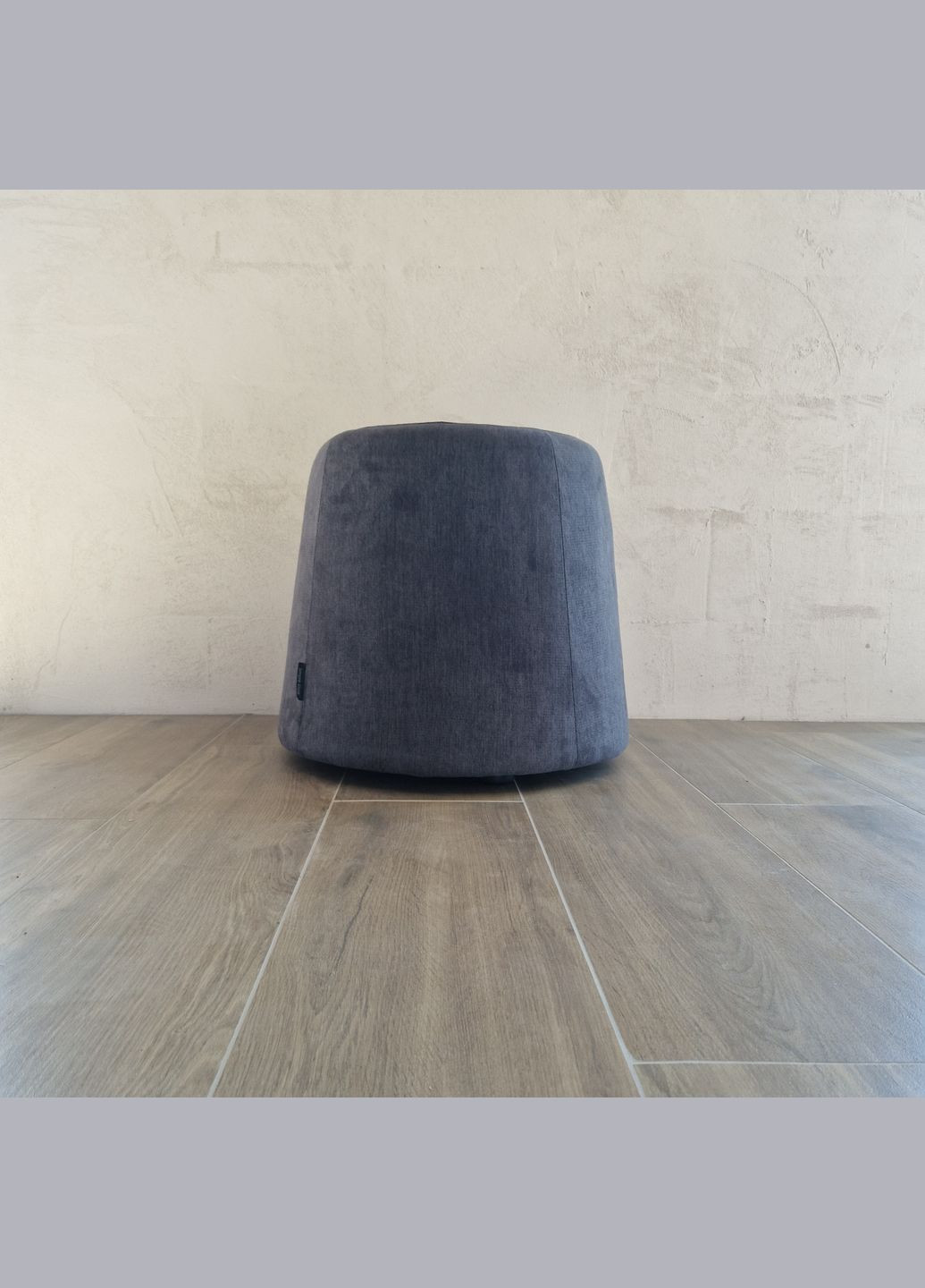 Пуф d=50см h=45см Серо-синий No Brand Conus Pouf (335418720)