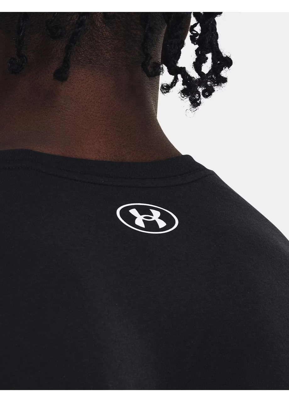 Черная мужская футболка logo черная, размер l Under Armour Футболка