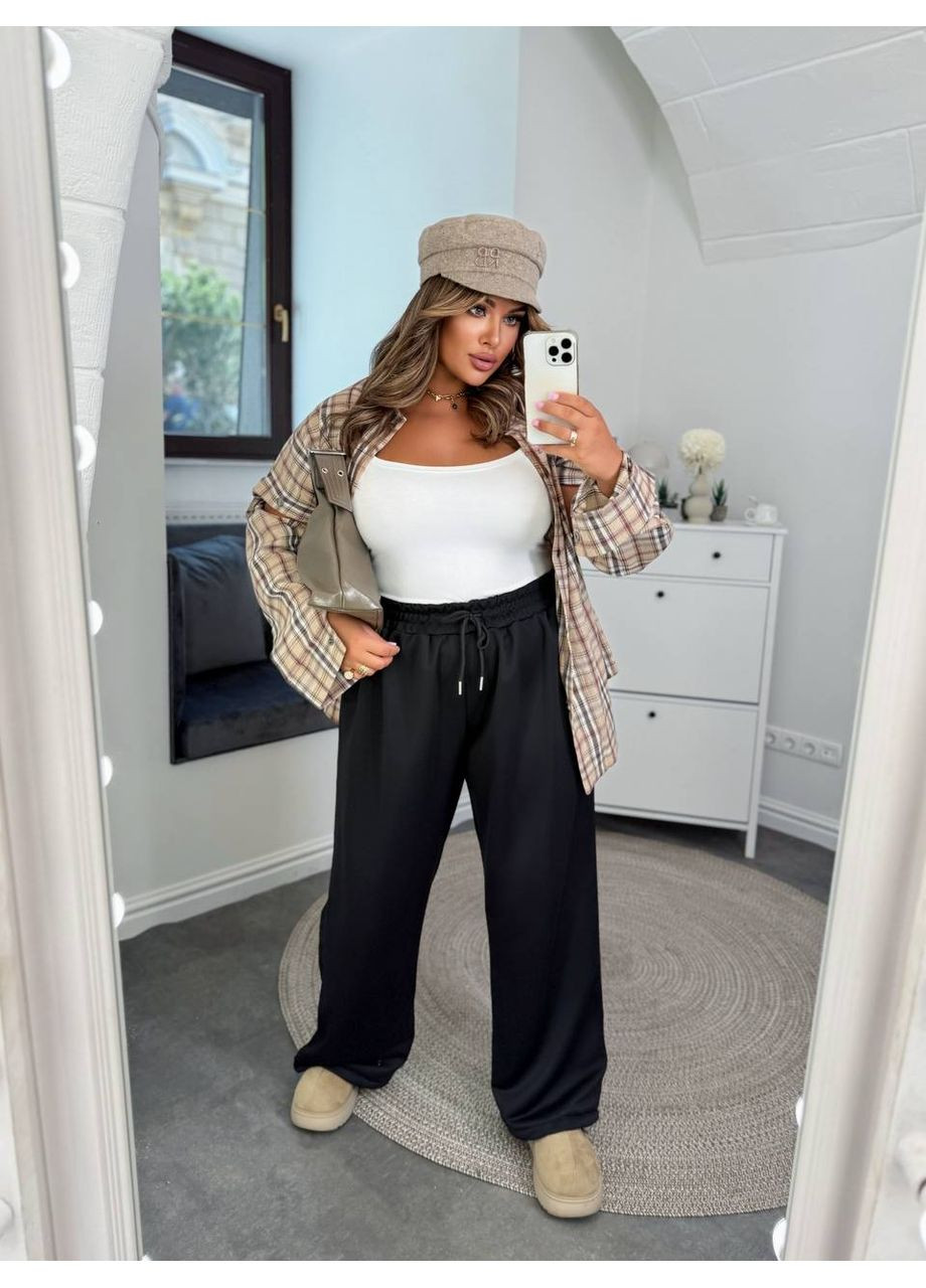 Жіночі штани з двунитки вільного крою Avanti (355801906)