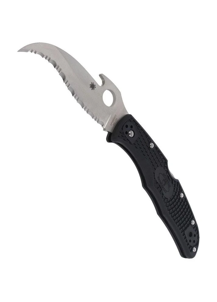 Ніж Matriarch 2 Emerson Opener (C12SBK2W), складний, туристичний, серрейторна заточка, вага 99 г, довжина клинка 91 мм Spyderco (395596650)